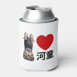 Enfriador De Latas I Heart [Love] Kappa 河 童