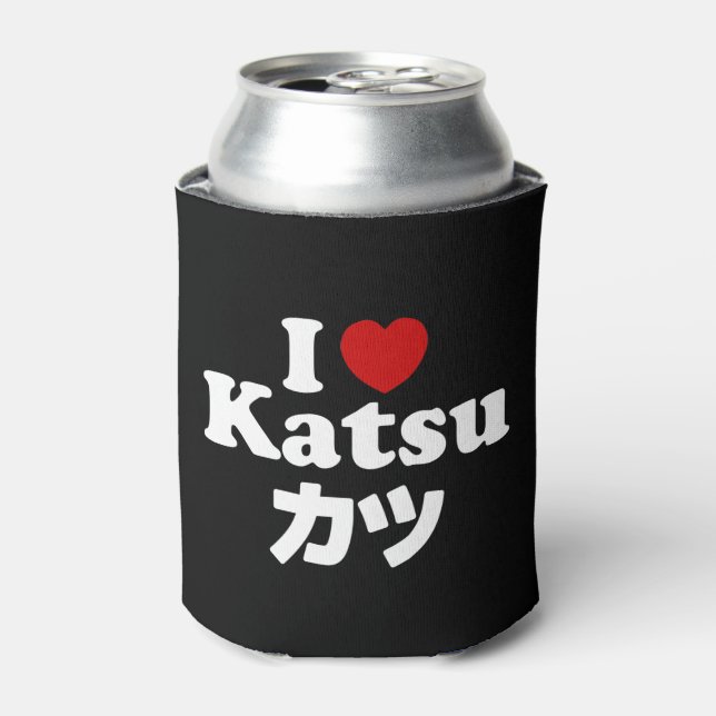 Enfriador De Latas I Heart [Love] Katsu カ ツ (Lata Anverso)
