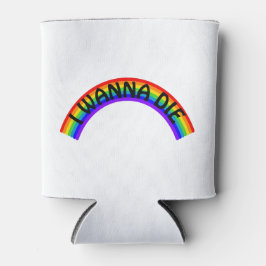 Enfriador De Latas I Wanna Die - Rainbow