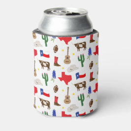 Enfriador De Latas Iconos de Texas