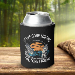 Enfriador De Latas If I've Gone Missing I've Gone Fishing