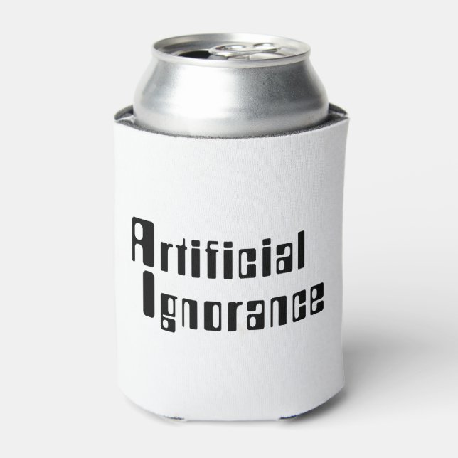 Enfriador De Latas Ignorancia artificial (Lata Anverso)