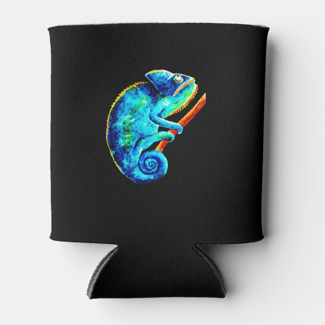 Enfriador De Latas Iguana Hechos (Anverso)