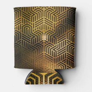 Enfriador De Latas Ilustracion Art Deco 3D, tapiz publicitario.