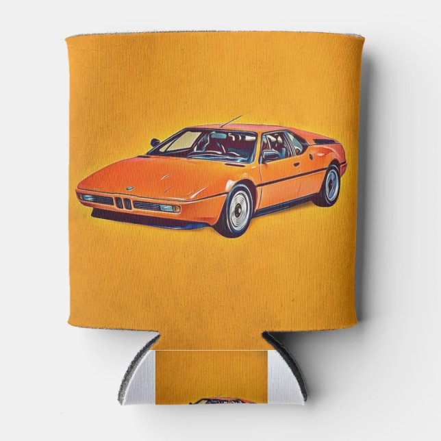 Enfriador De Latas Ilustracion de BMW M1 (Anverso)