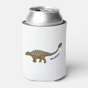Enfriador De Latas Ilustracion de dinosaurios blindados de Ankylosaur