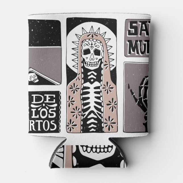 Enfriador De Latas Ilustracion de libros de historietas de Santa Muer (Anverso)