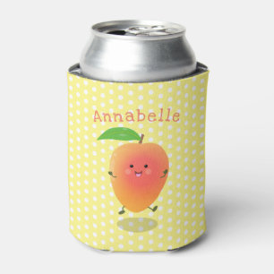 Enfriador De Latas Ilustracion de personalizado amarillo de mango ale