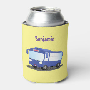 Enfriador De Latas Ilustracion de personalizado de autobús moderno az