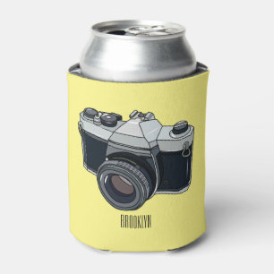 Enfriador De Latas Ilustracion de personalizado de cámara de cine