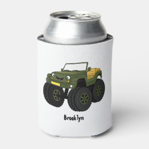 Enfriador De Latas Ilustracion de personalizado de camión monstruo ve