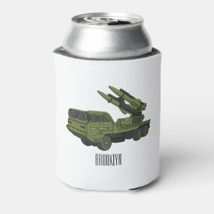 Enfriador De Latas Ilustracion de personalizado de camiones de misile