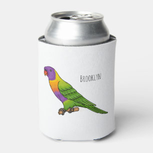 Enfriador De Latas Ilustracion de personalizado de cocodrilo arcoiris