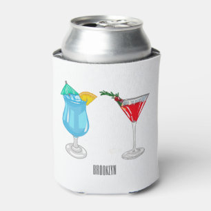 Enfriador De Latas Ilustracion de personalizado de cócteles