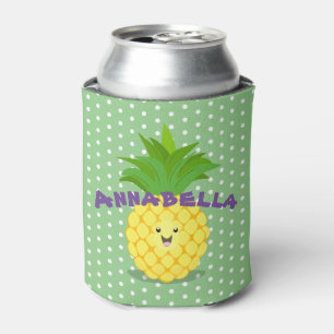 Enfriador De Latas ilustracion de personalizado de frutas tropicales