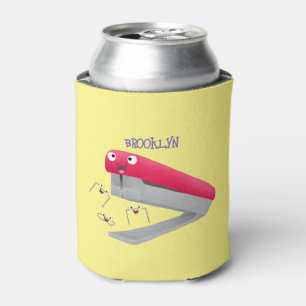 Enfriador De Latas Ilustracion de personalizado de grapadora de color