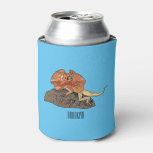 Enfriador De Latas Ilustracion de personalizado de lagarto de cuello