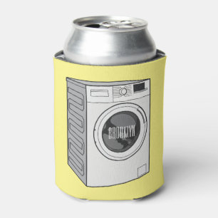 Enfriador De Latas Ilustracion de personalizado de lavadora