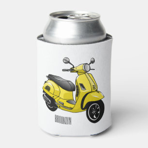 Enfriador De Latas Ilustracion de personalizado de motocicleta con ci