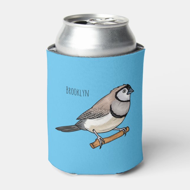 Enfriador De Latas Ilustracion de personalizado de pajarita de doble  (Lata Anverso)