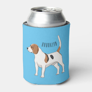 Enfriador De Latas Ilustracion de personalizado de perro Beagle
