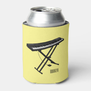 Enfriador De Latas Ilustracion de piano personalizado de teclado