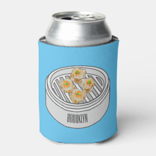 Enfriador De Latas Ilustracion de Shumai dim sum personalizado