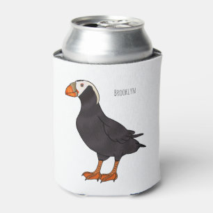 Enfriador De Latas Ilustracion del personalizado de pajarito