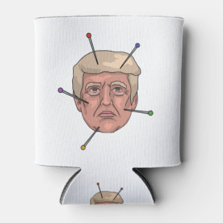 Enfriador De Latas Ilustracion Donald Trump Voodoo Doll Pin