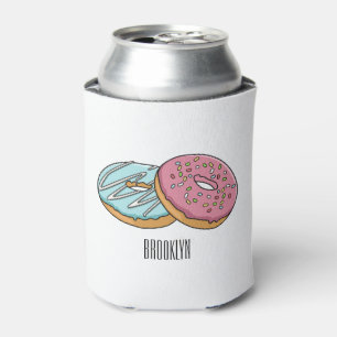 Enfriador De Latas Ilustracion Donut personalizado