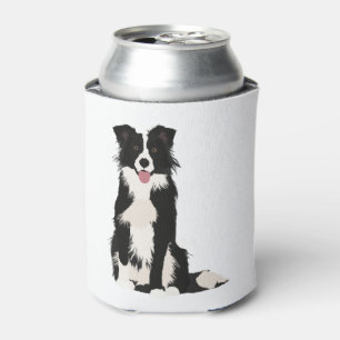 Enfriador De Latas Ilustracion Fronterizo de Collie.
