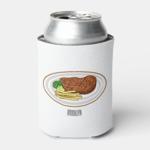 Enfriador De Latas Ilustracion personalizado de carne