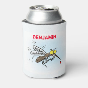 Enfriador De Latas Ilustracion personalizado de insectos de mosquitos