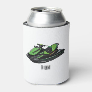 Enfriador De Latas Ilustracion personalizado de moto acuática