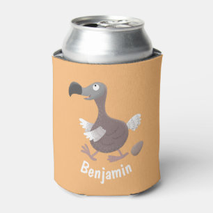 Enfriador De Latas Ilustracion personalizado de pájaro dodo gracioso