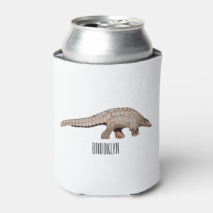 Enfriador De Latas Ilustracion personalizado de Pangolin