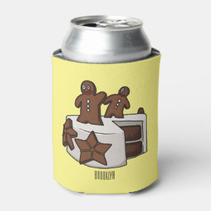 Enfriador De Latas Ilustracion personalizado de pastel de pan de jeng