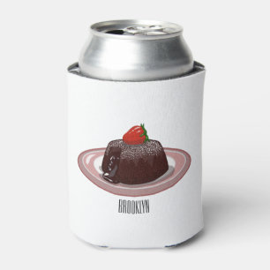 Enfriador De Latas Ilustracion personalizado de pastelitos de lava de