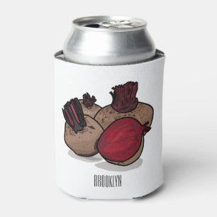 Enfriador De Latas Ilustracion personalizado de remolacha