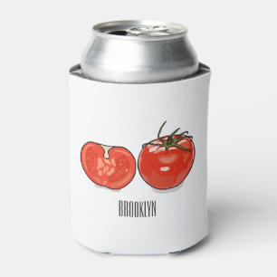 Enfriador De Latas Ilustracion personalizado de tomate