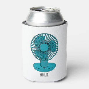 Enfriador De Latas Ilustracion personalizado de ventilador