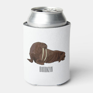 Enfriador De Latas Ilustracion personalizado de Walrus