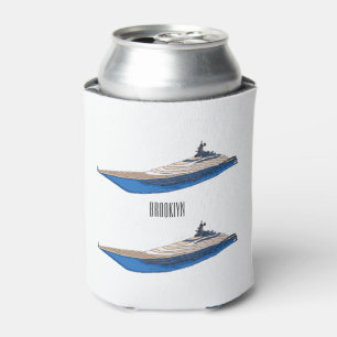 Enfriador De Latas Ilustracion personalizado de yates