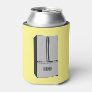 Enfriador De Latas Ilustracion personalizado frigorífico de puerta fr
