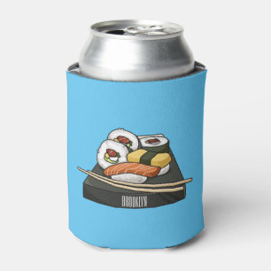 Enfriador De Latas Ilustracion personalizado Sushi