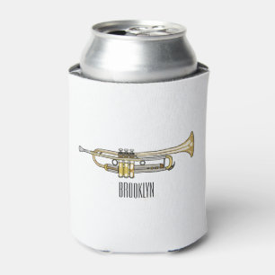 Enfriador De Latas Ilustracion personalizado Trumpet