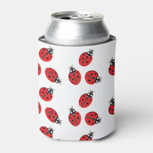 Enfriador De Latas Ilustracion Red Lady Bug