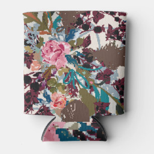 Enfriador De Latas Ilustracion Rosa Boho de moda