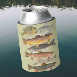 Enfriador De Latas Ilustraciones de pescado de agua dulce para excurs