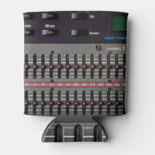 Enfriador De Latas Imagen de Botones del mezclador de sonido.